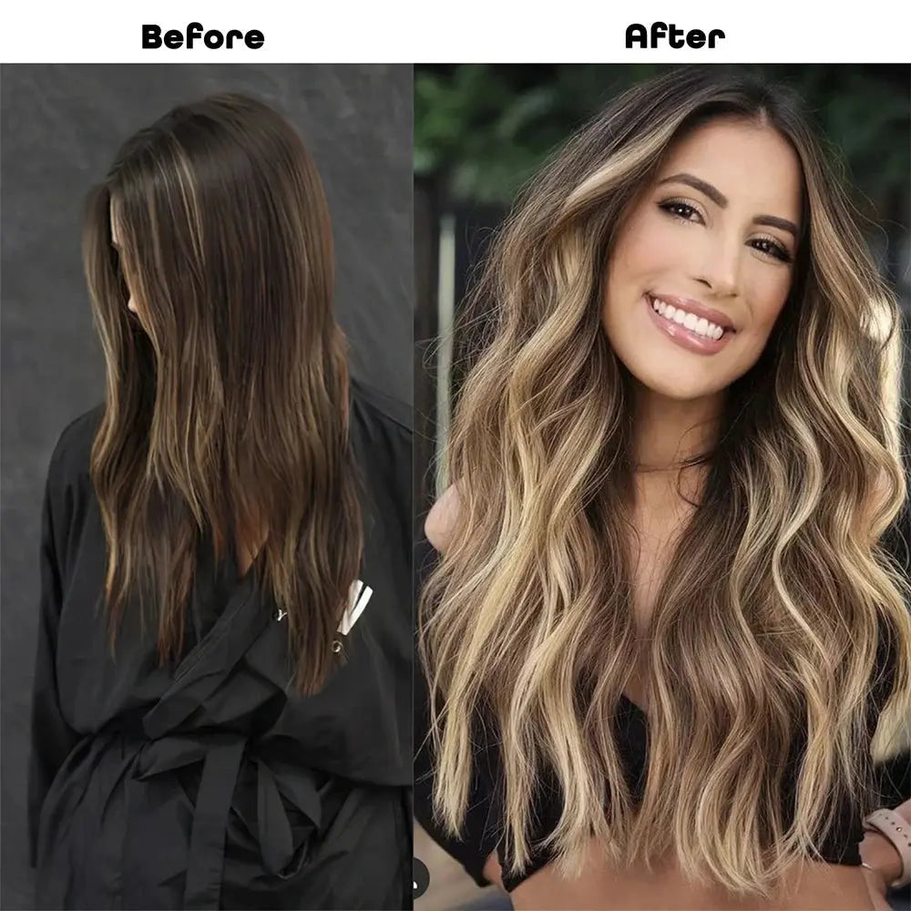 20" Wavy Ombre Clip-ins (4pcs) My Store