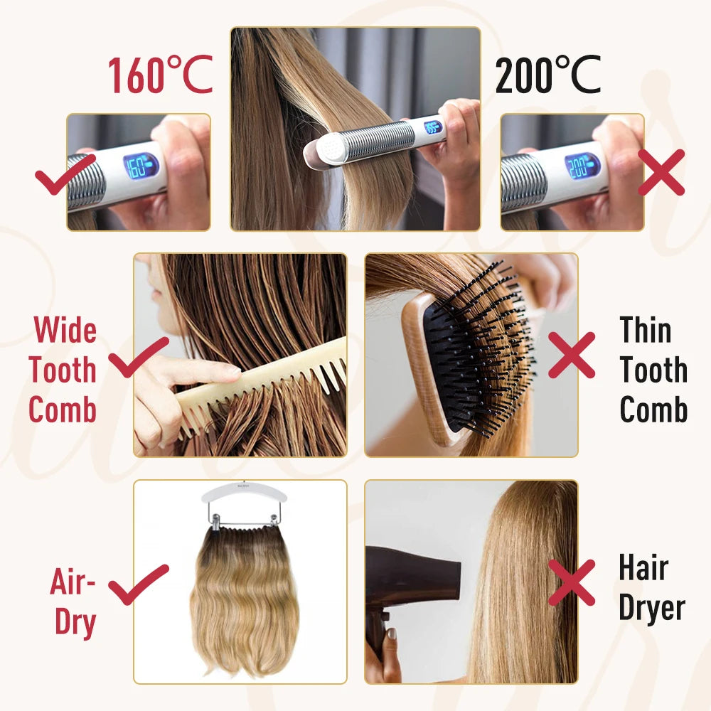 Invisible Seamless Balayage Tape-In Extensions (20"-24") My Store