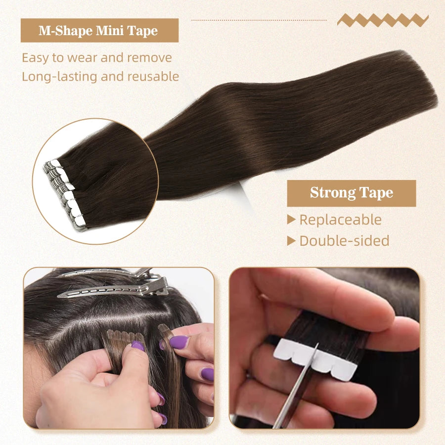 Brazilian Straight Tape-ins (12", 16", 20") My Store