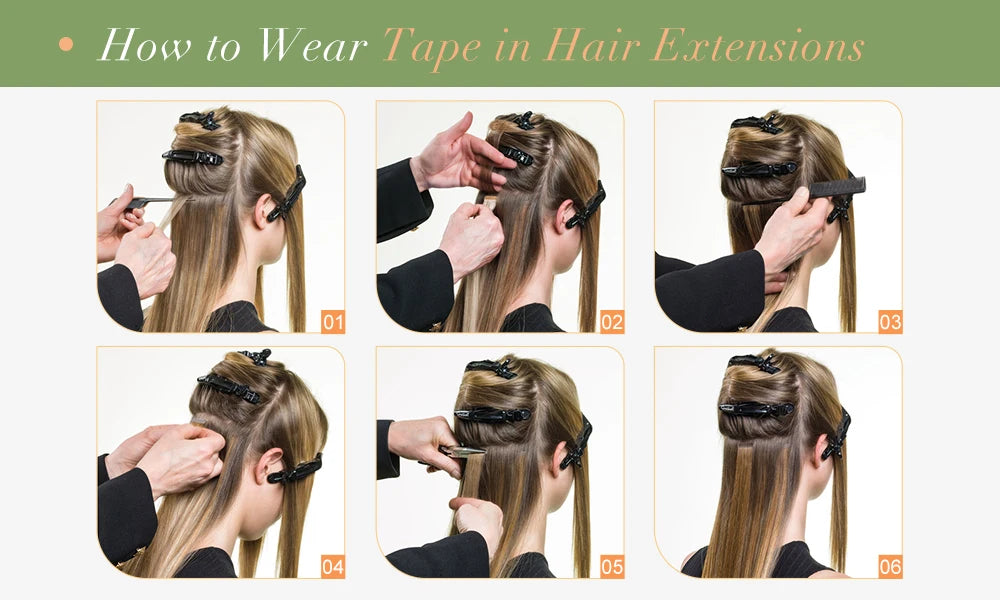 Invisible Seamless Balayage Tape-In Extensions (20"-24") My Store