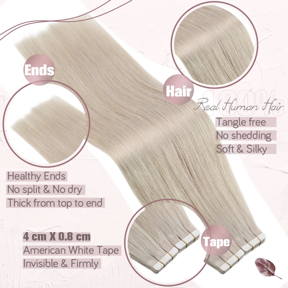 40 pcs Tape-in Human Hair Extensions 40P Balayage My Store