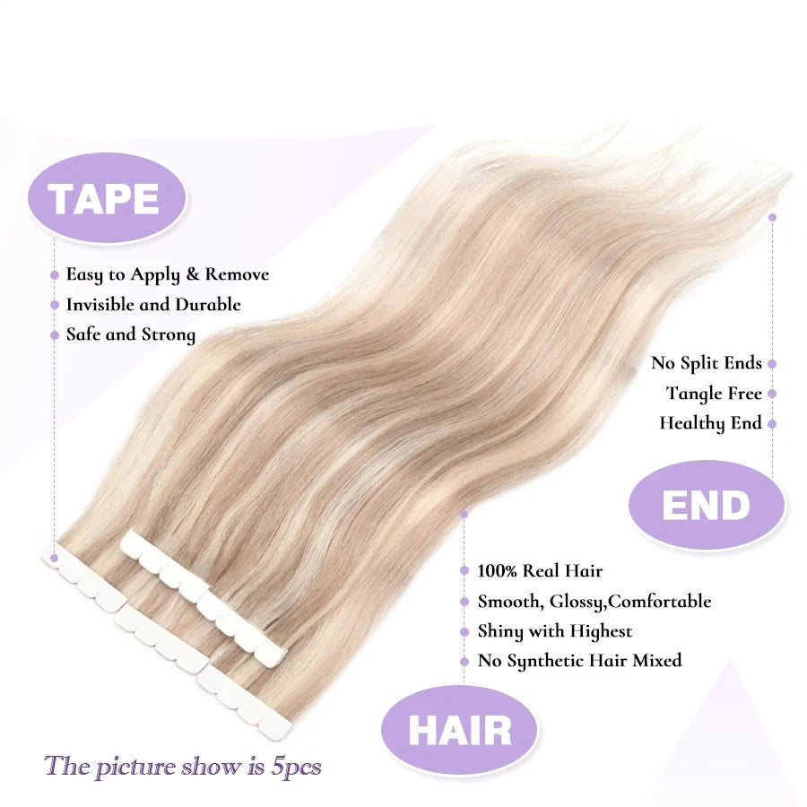 Balayage Natural Mini Tape-ins My Store