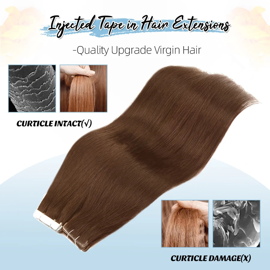 Invisible PU Remy Tape-ins (12"-24") My Store