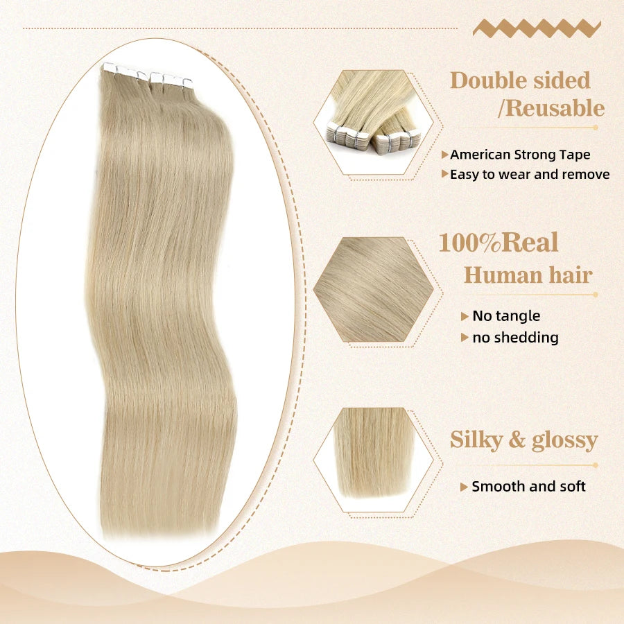 Blonde Ombre Tape-ins (16" - 24") My Store